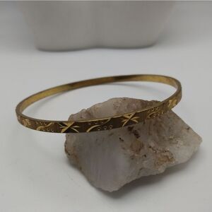 Starry night‎ gold toned bracelet